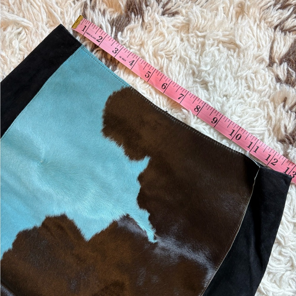 Women’ Black Leather Skirt